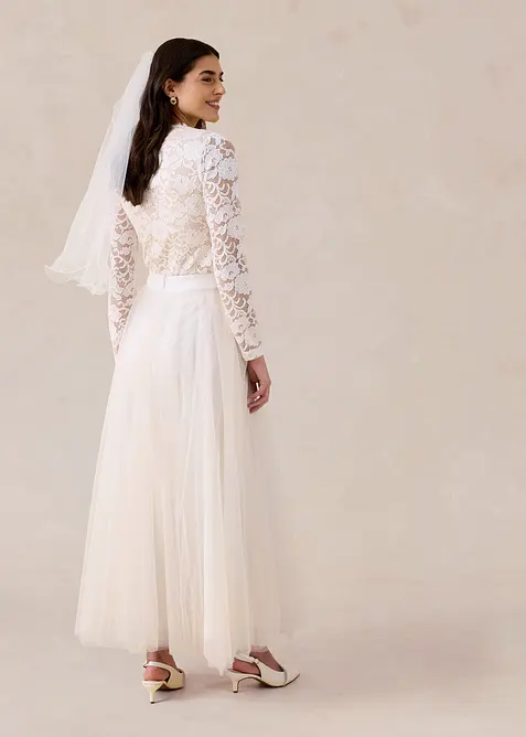 Gonna lunga in tulle delicato, bonprix