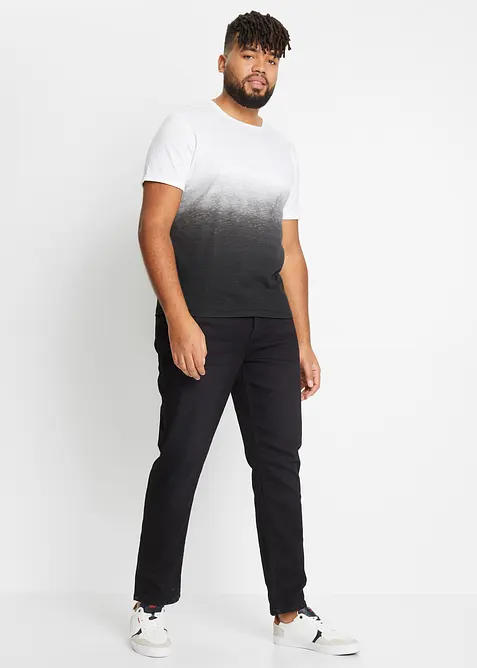 T-shirt in puro cotone, slim fit, bonprix