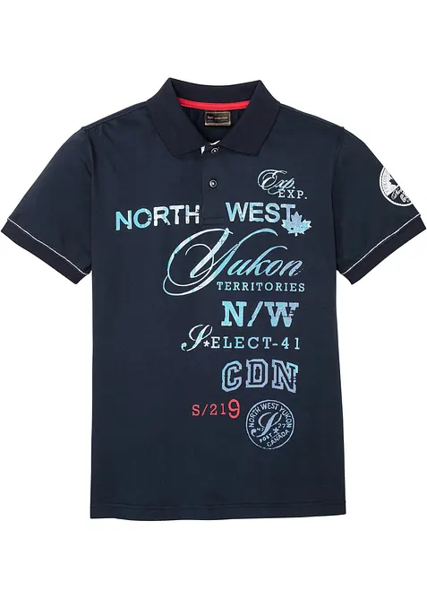 Polo in jersey a maniche corte, bonprix