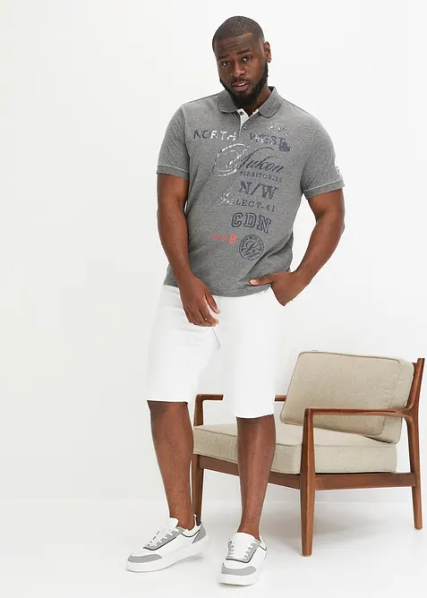 Polo in jersey a maniche corte, bonprix