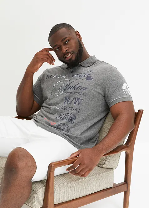 Polo in jersey a maniche corte, bonprix