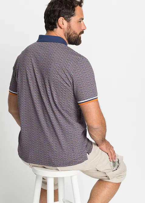 Polo in jersey di puro cotone biologico a maniche corte, bonprix