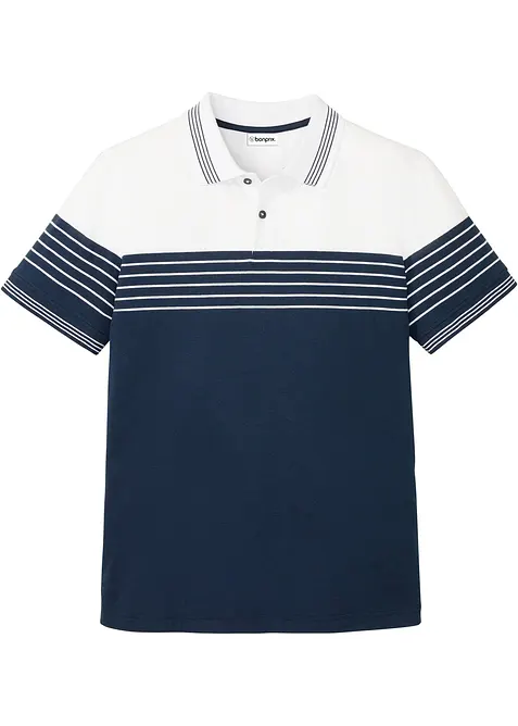 Polo in jersey di puro cotone, bonprix