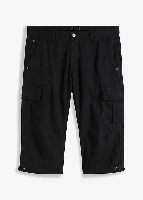 Bermuda cargo lunghi in puro cotone, regular fit, bonprix