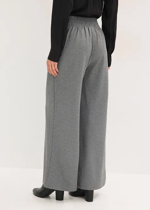 Pantaloni in jersey con traversina decorativa, bonprix