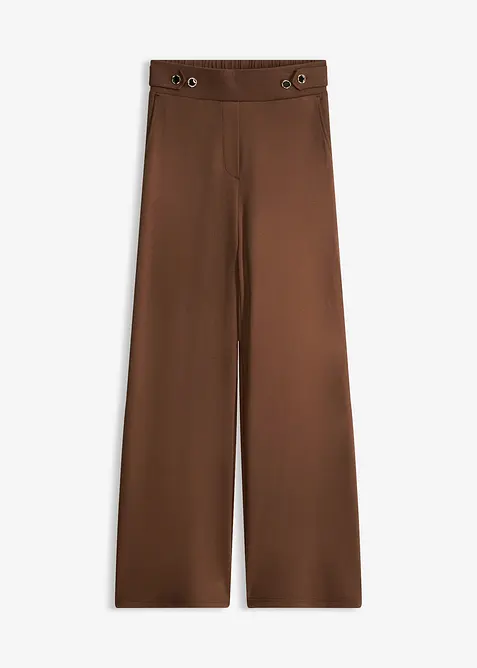 Pantaloni in jersey punto di Roma, bonprix