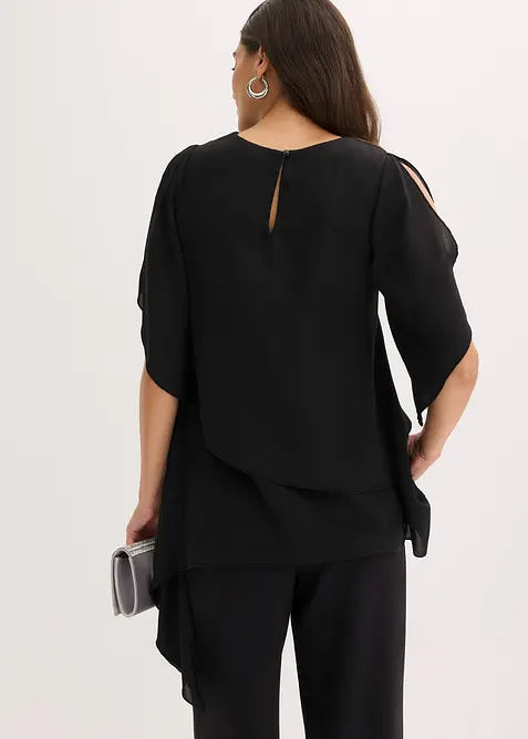 Blusa asimmetrica a pi&ugrave; veli, bonprix
