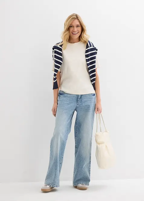 T-shirt in puro cotone biologico, bonprix