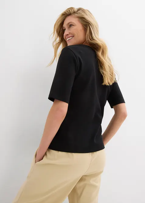 T-shirt in puro cotone biologico, bonprix