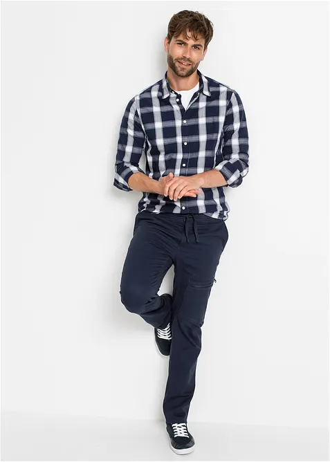 Camicia a maniche lunghe in puro cotone, bonprix