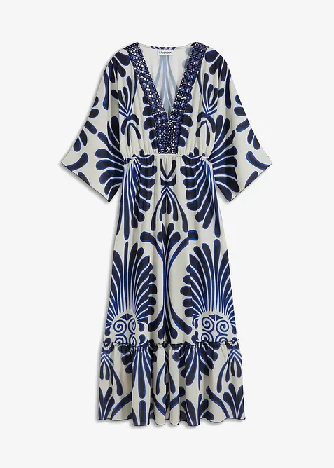 Abito lungo in viscosa fluida, bonprix