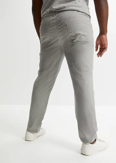 Pantaloni elasticizzati con elastico in vita regular fit, straight, bonprix