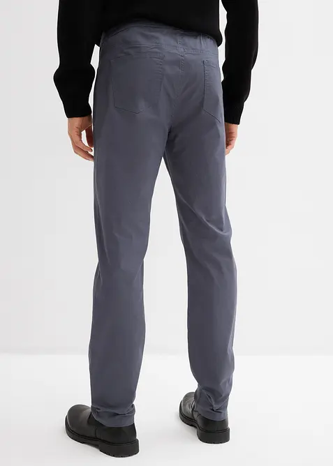 Pantaloni elasticizzati con elastico in vita regular fit, straight, bonprix