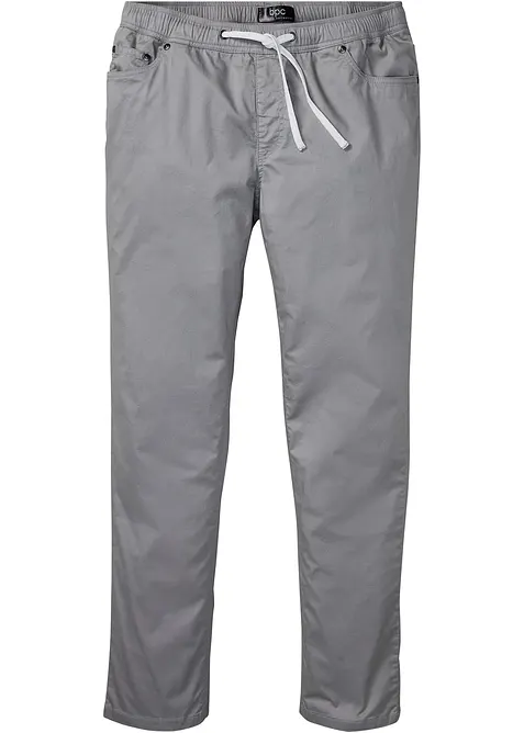 Pantaloni elasticizzati con elastico in vita regular fit, straight, bonprix