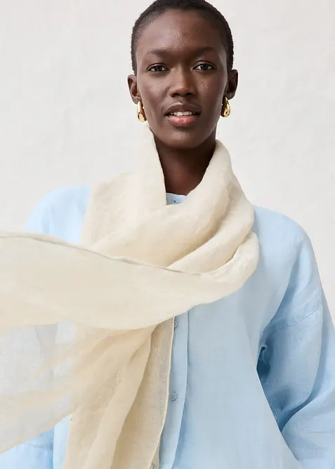 Sciarpa estiva in lino, bonprix