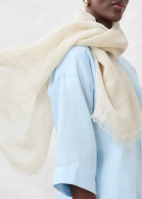 Sciarpa estiva in lino, bonprix