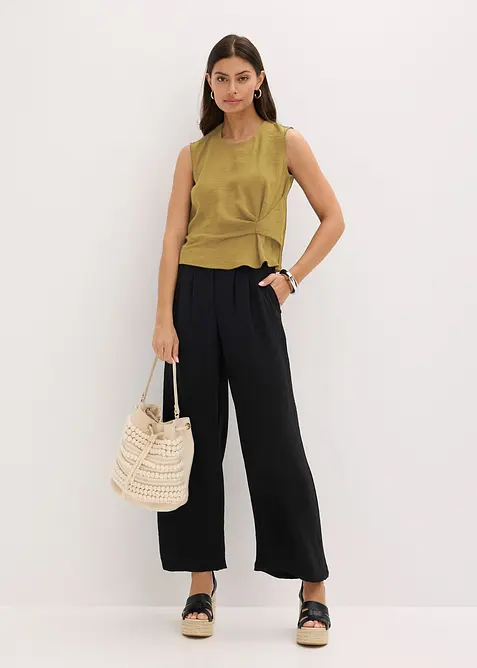 Borsa a secchiello con lavorazione strutturata, bonprix