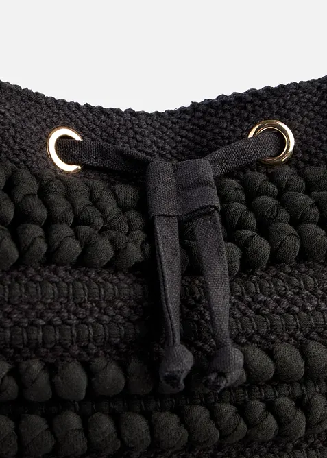 Borsa a secchiello con lavorazione strutturata, bonprix