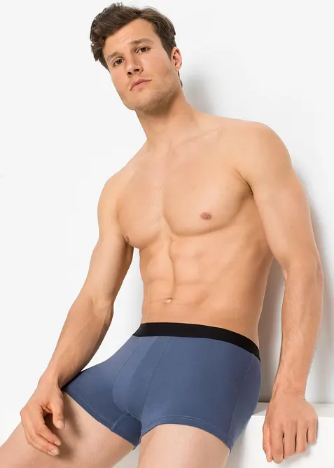 Boxer aderenti con cotone (pacco da 10), bonprix