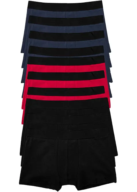 Boxer aderenti con cotone (pacco da 10), bonprix