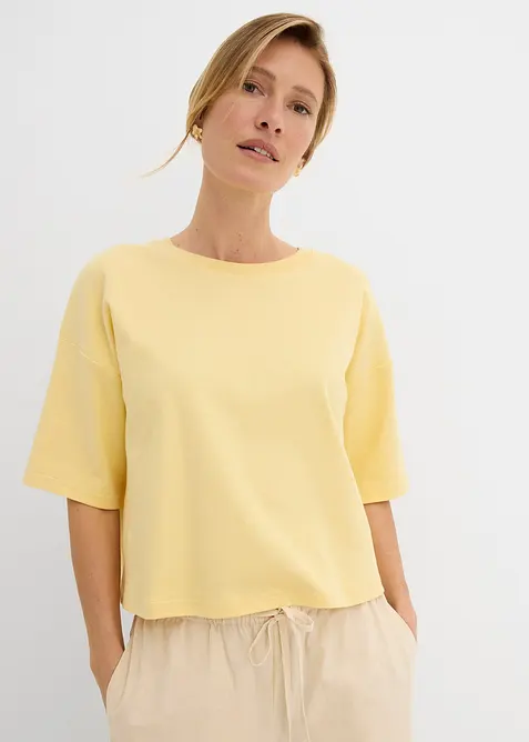 T-shirt in puro cotone biologico, bonprix