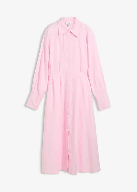 Abito chemisier in puro lino, bonprix