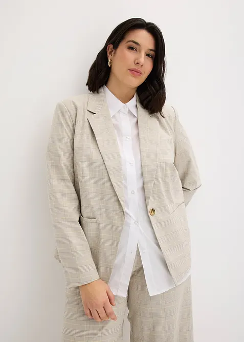 Blazer in principe di Galles, bonprix