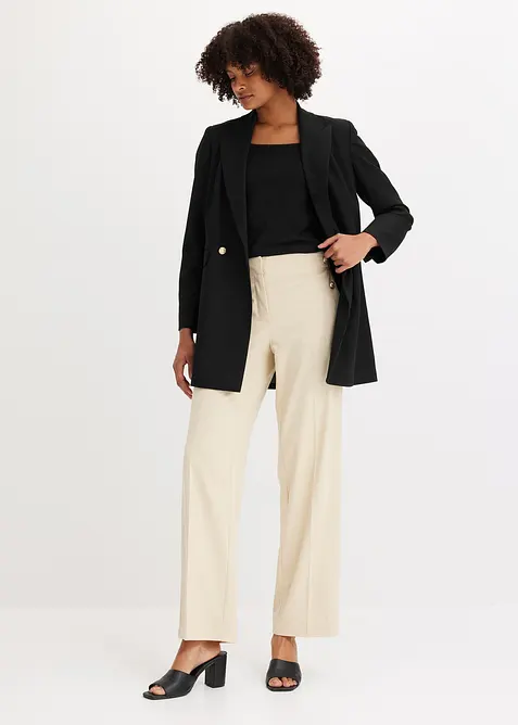 Blazer lungo con abbottonatura decorativa, bonprix