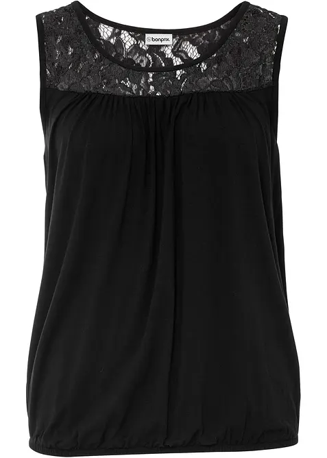 Top in misto viscosa, bonprix