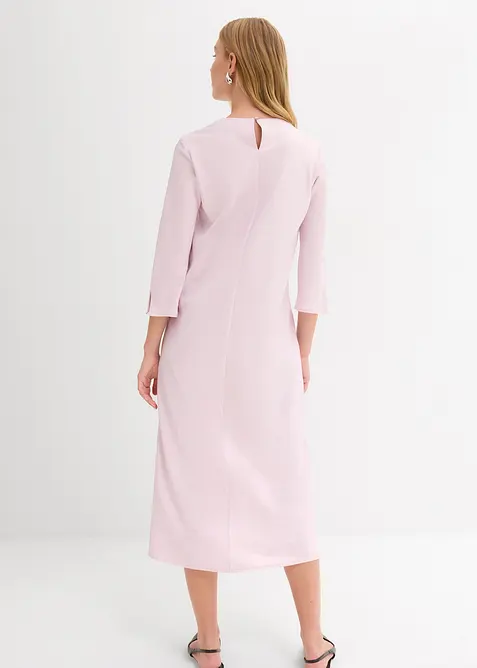 Abito midi in satin lucido, bonprix