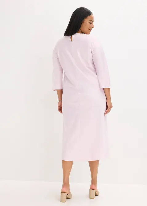 Abito midi in satin lucido, bonprix