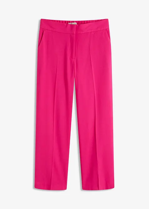 Pantaloni 3/4 a matita con spacco, bonprix