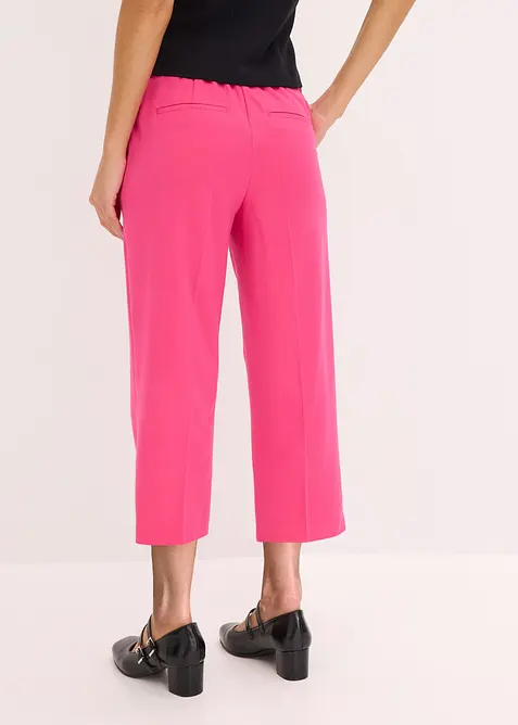 Pantaloni 3/4 a matita con spacco, bonprix