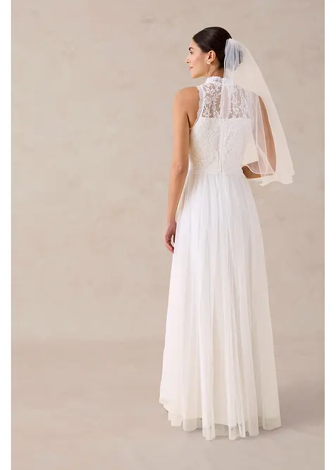 Abito da sposa con tulle e pizzo, bonprix