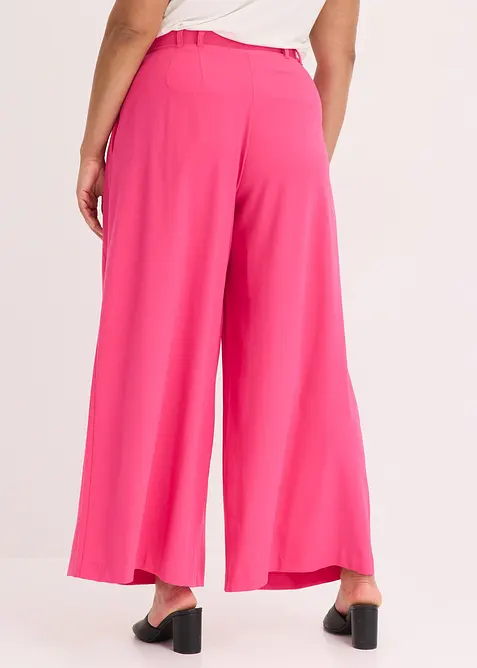 Pantaloni con pinces e cintura (set 2 pezzi), bonprix