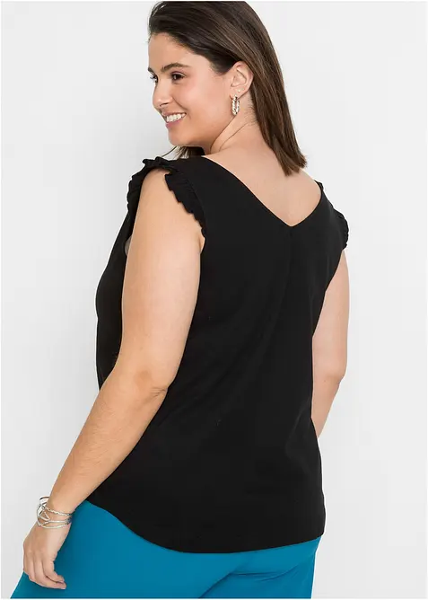 Top in puro cotone biologico, bonprix