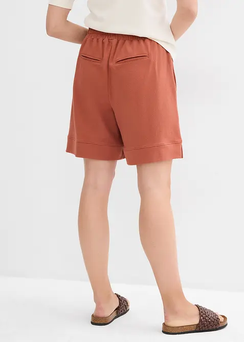 Shorts in felpa di misto cotone, bonprix