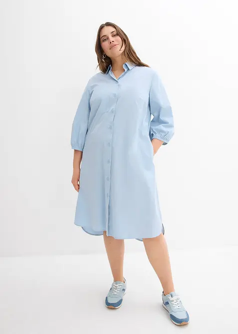 Abito chemisier in cotone leggero, bonprix