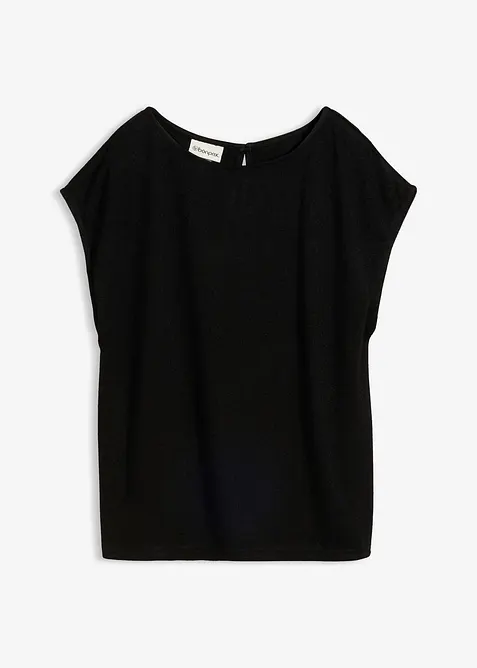 Maxi maglia in simil maglia, bonprix