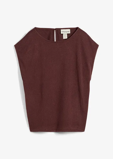 Maxi maglia in simil maglia, bonprix