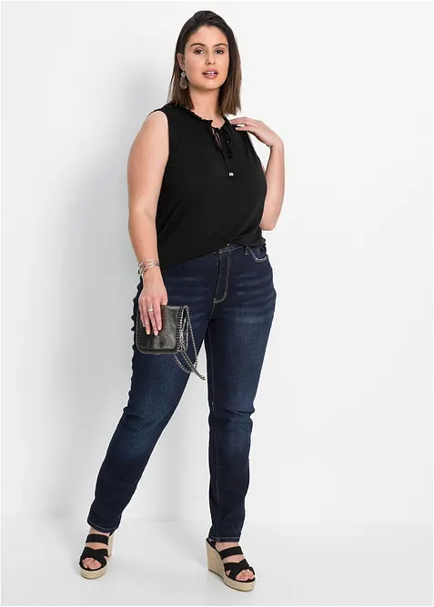 Top in misto viscosa, bonprix