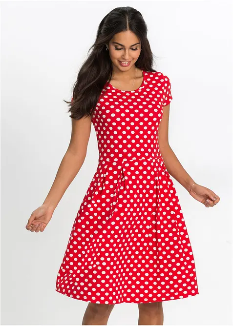 Abito in jersey di misto viscosa, bonprix