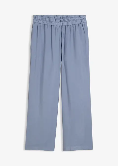 Pantaloni culotte in misto viscosa morbido, bonprix