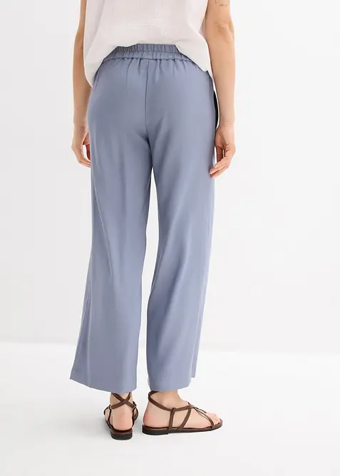 Pantaloni culotte in misto viscosa morbido, bonprix
