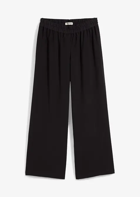 Pantaloni culotte in misto viscosa morbido, bonprix