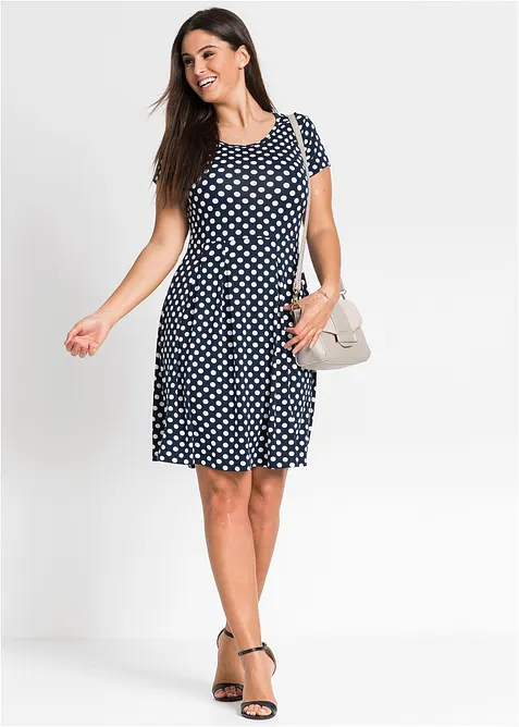 Abito in jersey di misto viscosa, bonprix