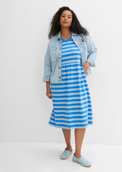 Abito in jersey di cotone biologico, bonprix