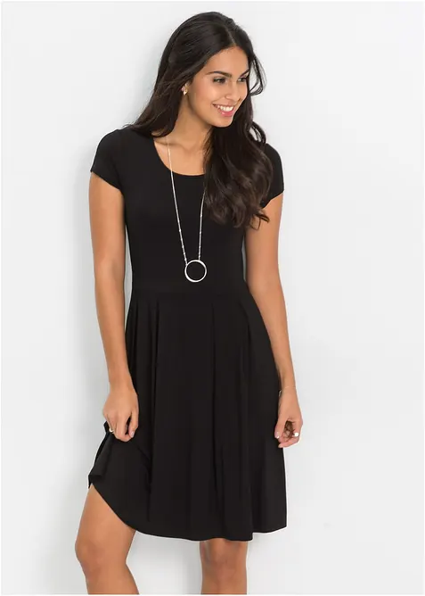 Abito in jersey di misto viscosa, bonprix