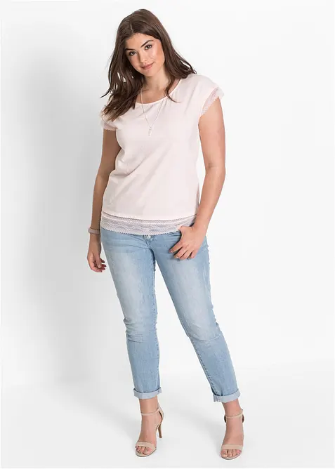 Maglia boxy in cotone, bonprix