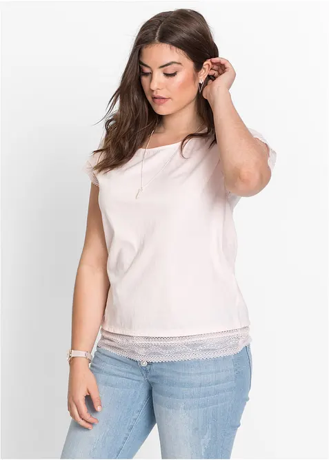 Maglia boxy in cotone, bonprix